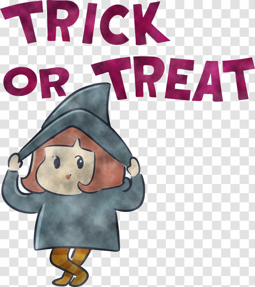 TRICK OR TREAT Halloween Transparent PNG