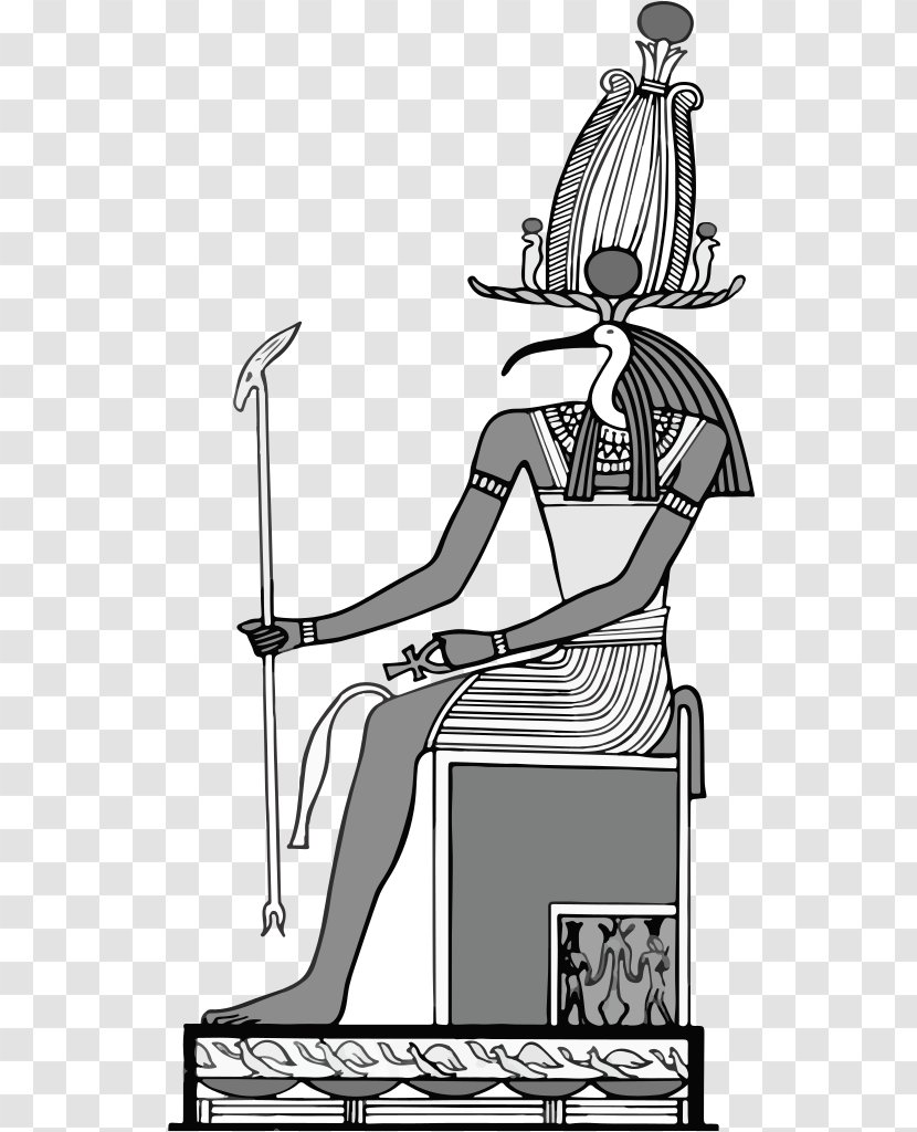 Ancient Egyptian Deities Book Of Thoth Emerald Tablet - Shoe - Goddess Transparent PNG