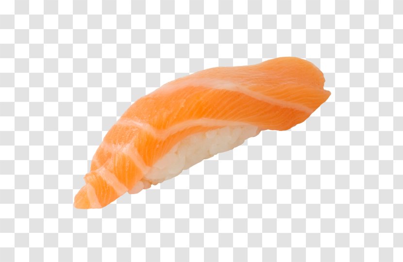 Smoked Salmon Sushi Japanese Cuisine Lox Fish Slice Transparent PNG