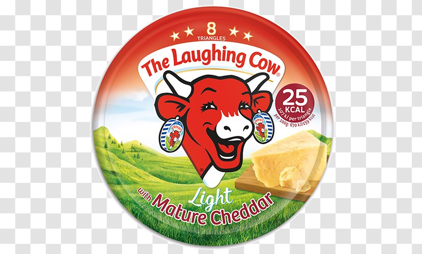 The Laughing Cow Cream Cattle Cheese Spread - Swiss Transparent PNG
