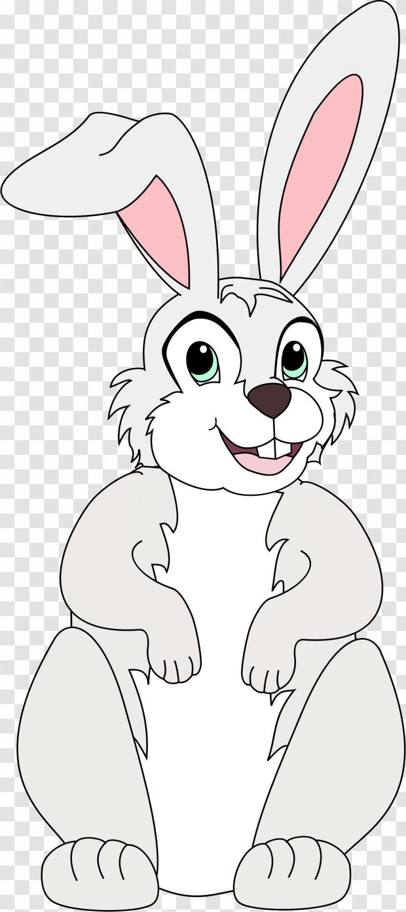 Rabbit Easter Bunny Clip Art - Whiskers Transparent PNG