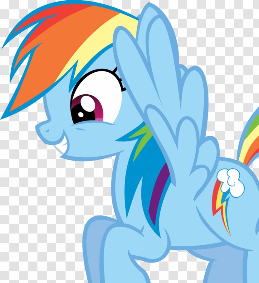 Pony Rainbow Dash Rarity Applejack Horse - Cartoon Transparent PNG