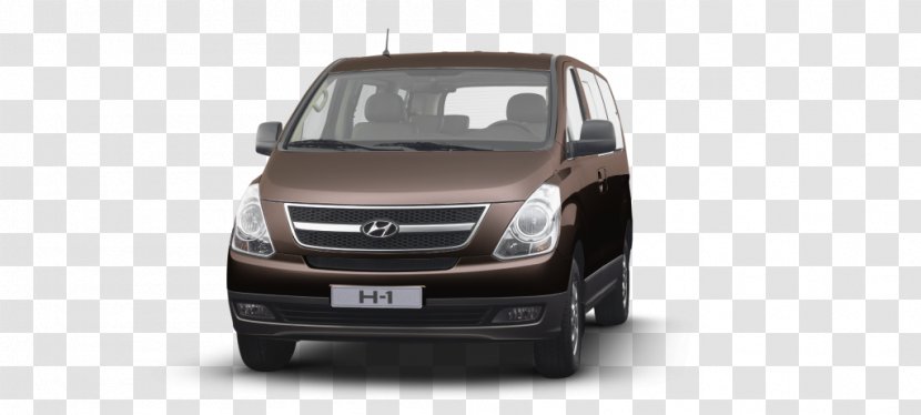 Hyundai Starex Compact Van Minivan Car - Brand - H1 Transparent PNG