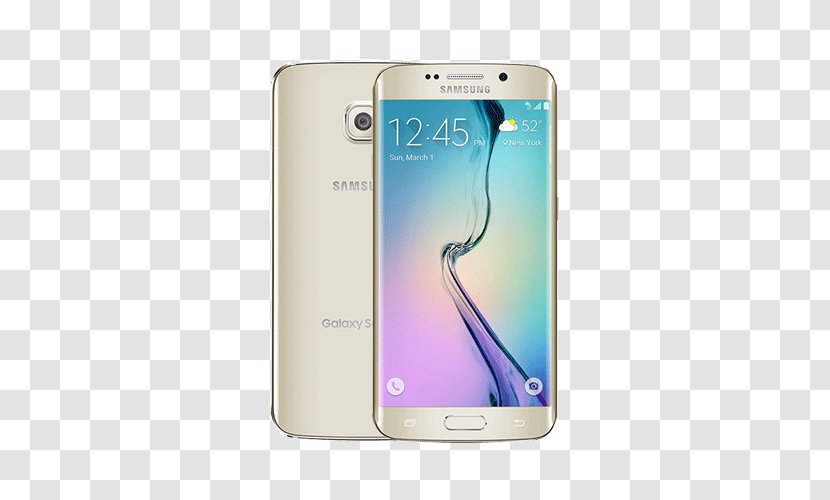 Samsung GALAXY S7 Edge Telephone Smartphone Super AMOLED - Communication Device Transparent PNG