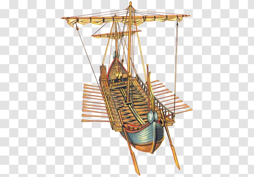 Illyrians Caravel Lembus Epidamnos - Galiot Transparent PNG