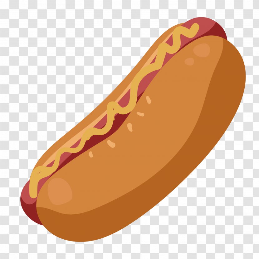 Hot Dog Pescado Frito Food Drawing - Bun - Convenient Transparent PNG