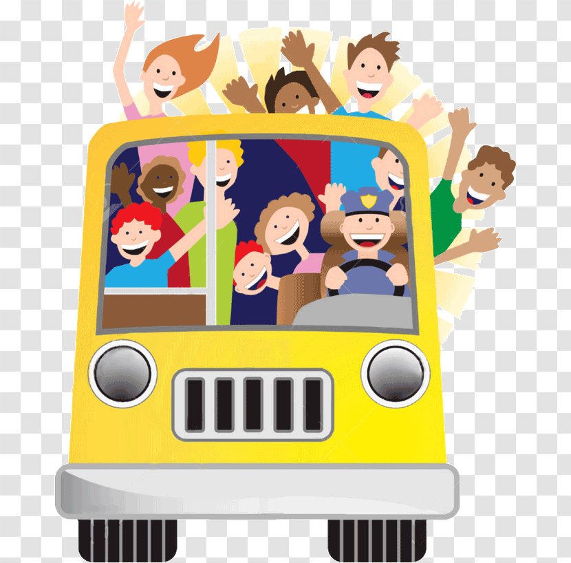 Bus Driver School Tour Service Clip Art Transparent PNG