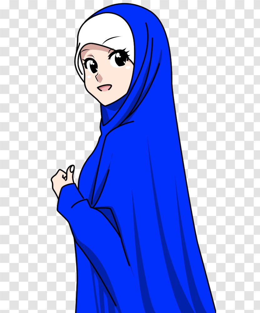 Islamic Art Muslim Hijab Intimate Parts In Islam - Silhouette Transparent PNG