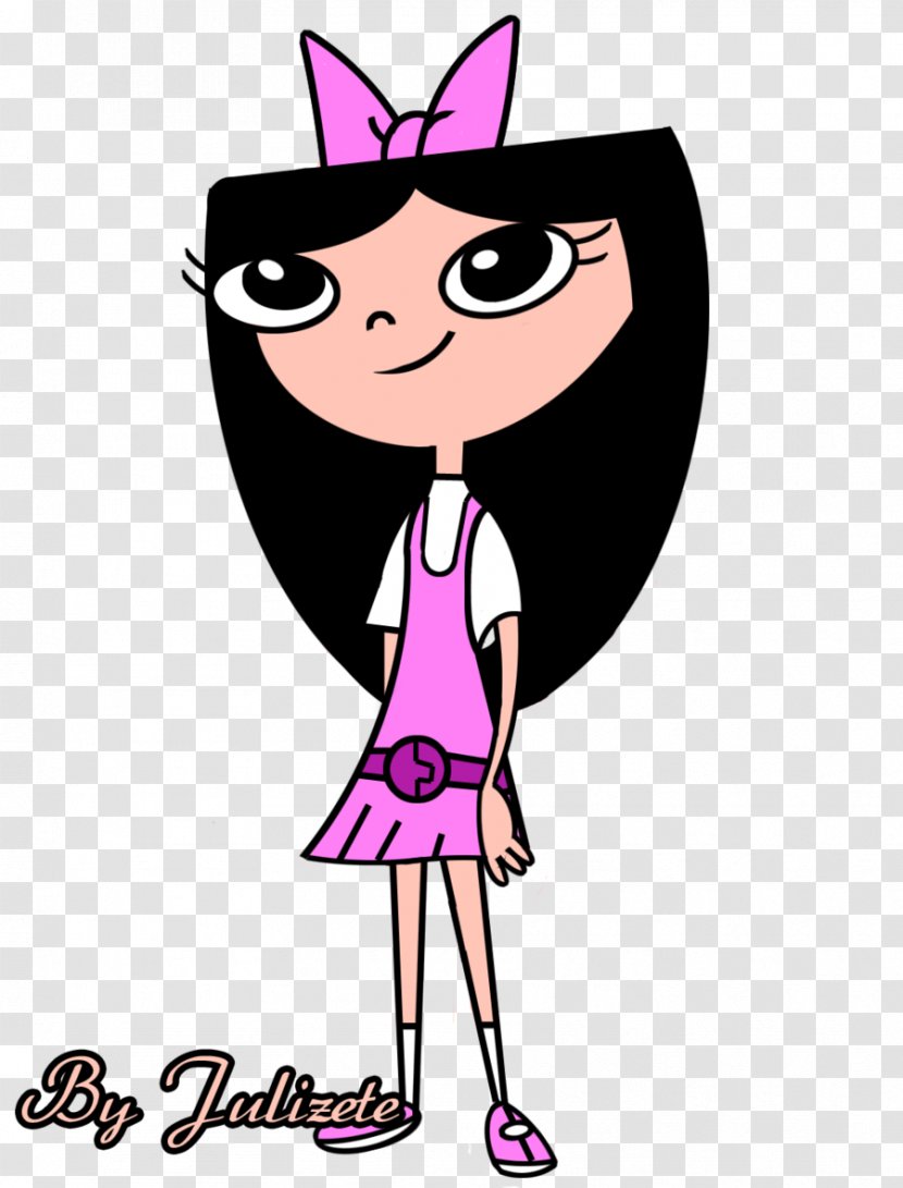 Isabella Garcia-Shapiro Ferb Fletcher Phineas Flynn Clip Art Et - Cartoon - Fonce Phineas, !Phineas And Vore Transparent PNG