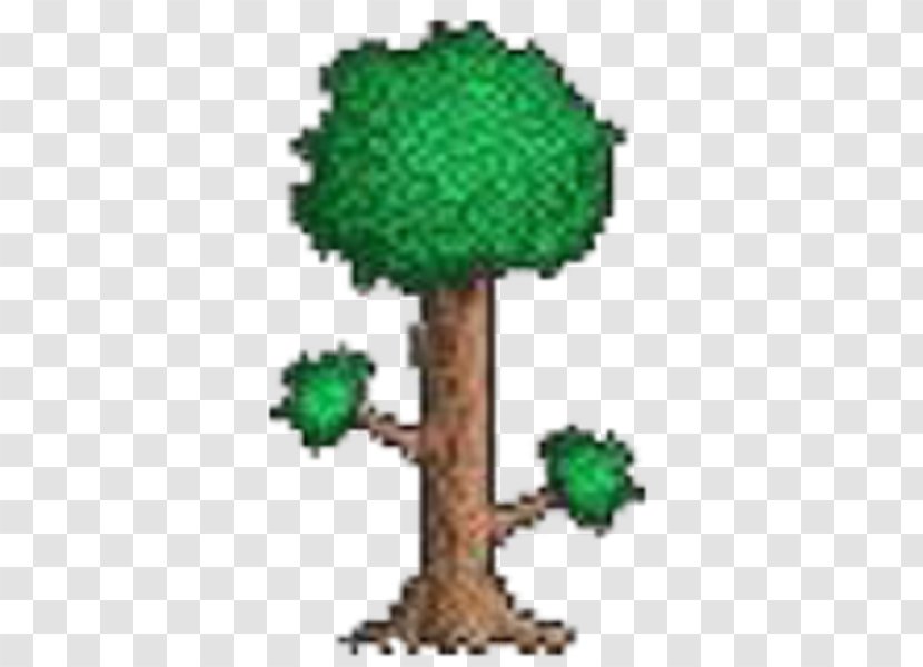 Terraria Tree Minecraft Video Game - Pixel Art - Steel Icons Transparent PNG