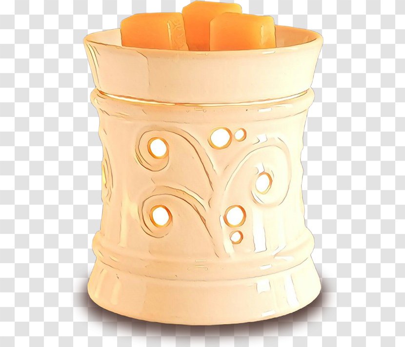 Candle Holder Flameless Yellow Lighting - Cylinder Beige Transparent PNG