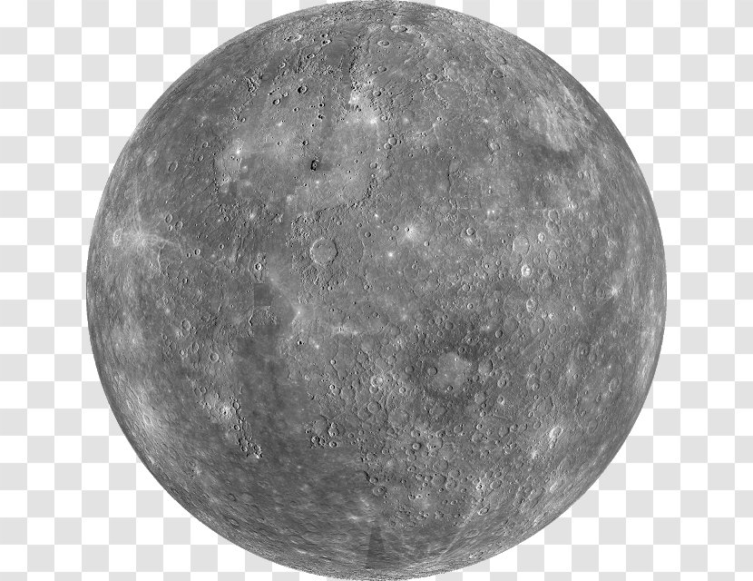 Earth BepiColombo Planet Solar System Mercury - Sphere Transparent PNG