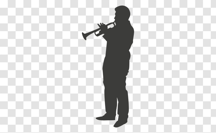 Trumpeter Silhouette Musical Instruments - Tree - Saxophone Player Transparent PNG