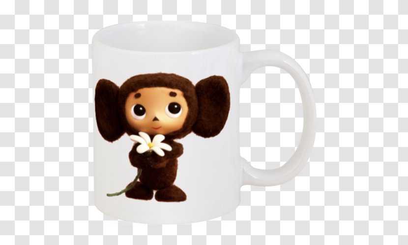 Cheburashka Animated Film Child Shapoklyak Character - Coffee Cup - Tableware Transparent PNG