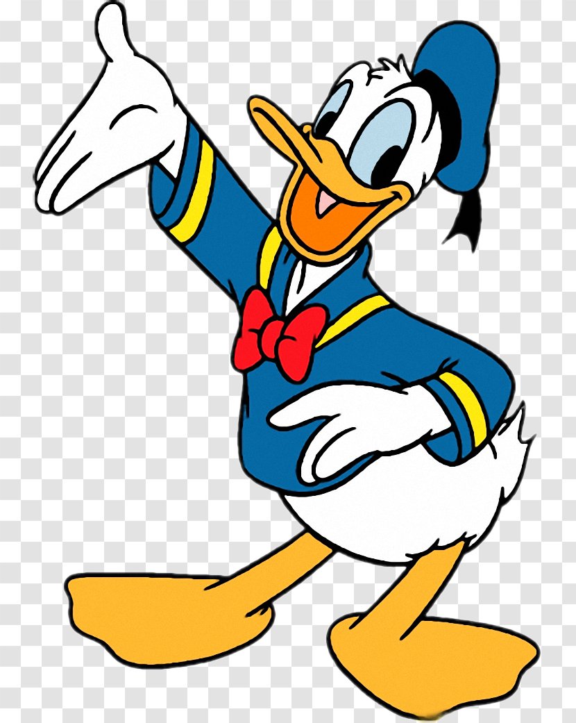 Donald Duck Daisy Mickey Mouse Pluto Minnie - Water Bird Transparent PNG