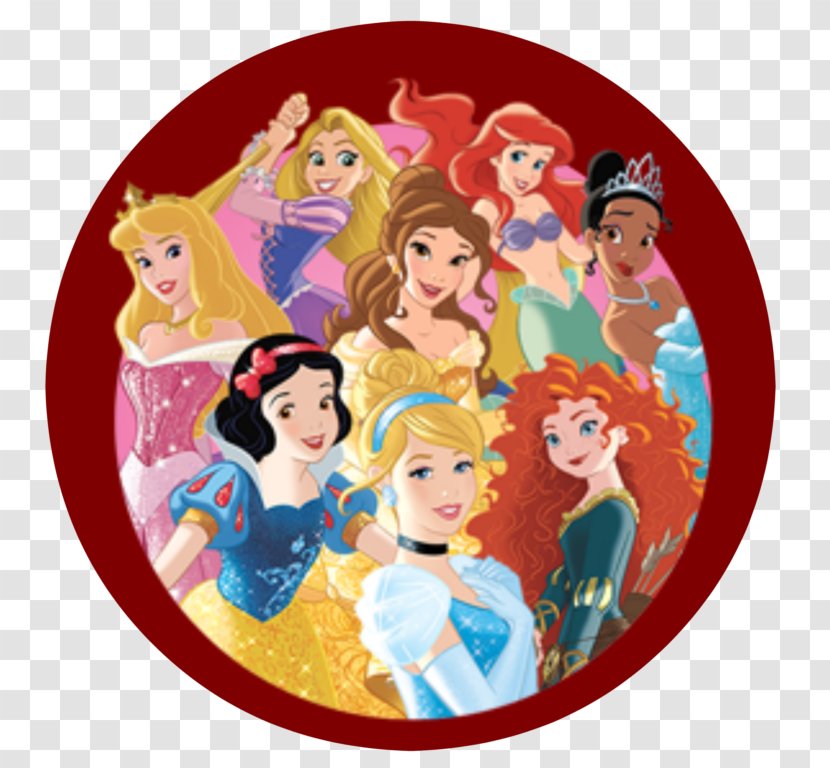 Belle Princess Aurora Tiana Rapunzel Disney - Art Transparent PNG