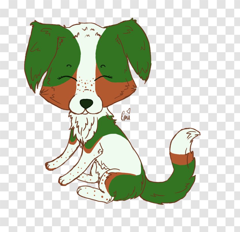 Dog Christmas Ornament Green Clip Art - Carnivoran Transparent PNG