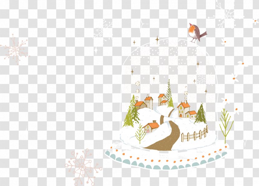 Christmas Card Saying Wish Greeting - Tree - Vector Snow Transparent PNG