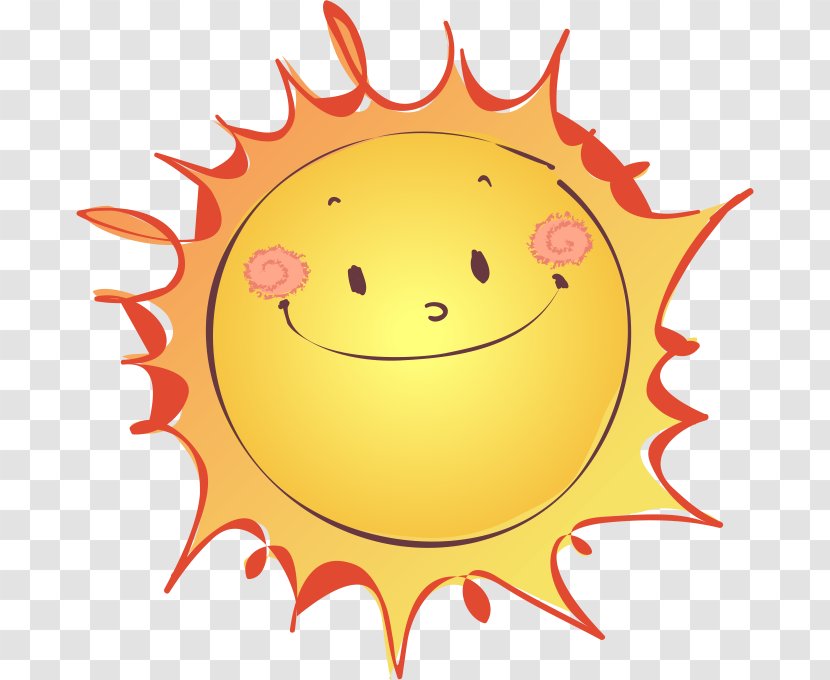 Adobe Illustrator Clip Art - Smiley - Cartoon Sun Transparent PNG