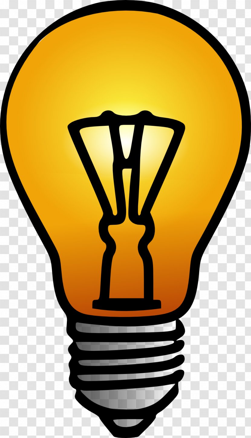Incandescent Light Bulb Compact Fluorescent Lamp Clip Art - Electric - Cliparts Transparent PNG