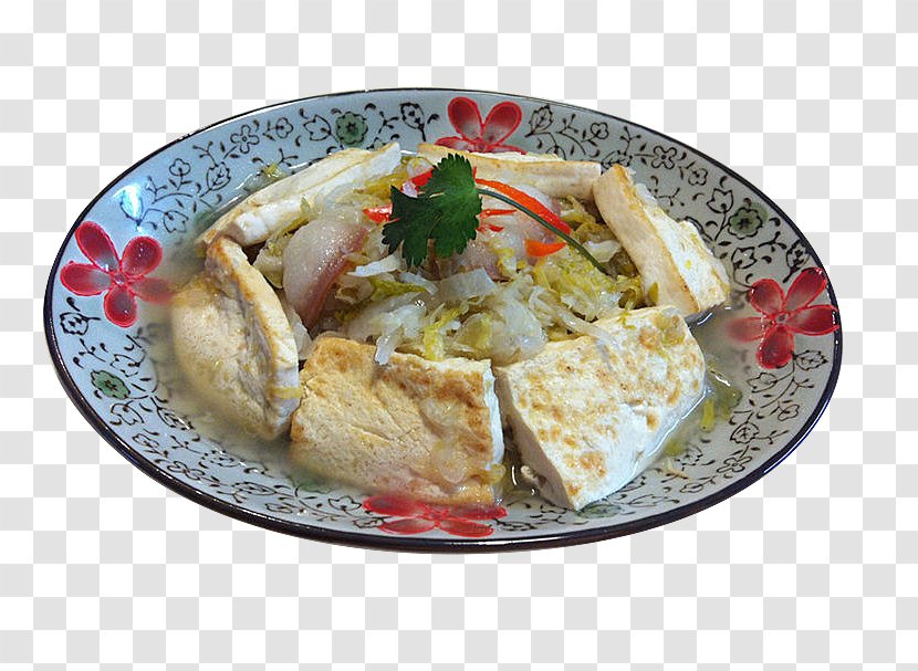 Tofu Mapo Doufu Northeast China Recipe Suan Cai - Chinese Cabbage - Pickled White Meat Stew Transparent PNG