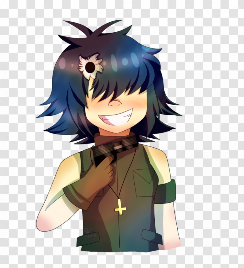 Cyborg Noodle Fan Art Work Of - Heart Transparent PNG