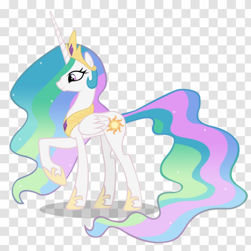 Princess Celestia Luna My Little Pony Rainbow Dash - Art - King Of Wine Transparent PNG