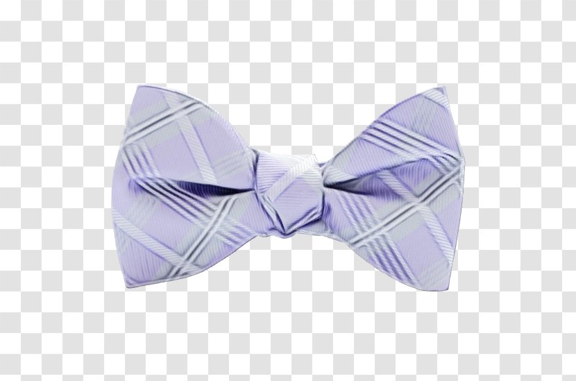 Bow Tie - Violet - Plaid Formal Wear Transparent PNG