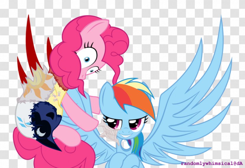 Pinkie Pie Pony Cupcake Rainbow Dash Fluttershy - Flower - Balloons Transparent PNG
