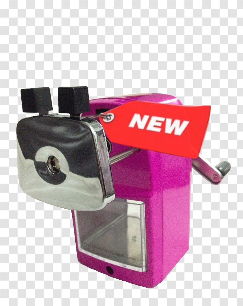 Pencil Sharpeners Teacher Classroom Second Grade - Magenta - Sharpener Transparent PNG