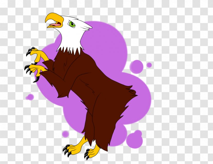 Bald Eagle Beak Clip Art - Purple Transparent PNG