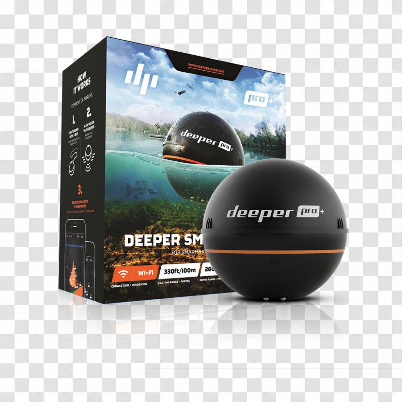 Deeper Fishfinder Fish Finders Fishing Sonar Angling - Marine Electronics Transparent PNG