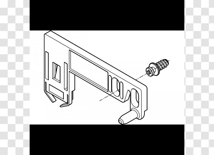 Door Handle Car Technology Line Art Transparent PNG