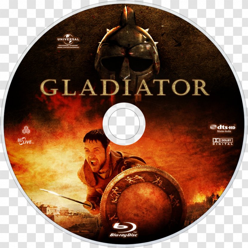 Blu-ray Disc Film Poster DVD - Bluray - Gladiator Movie Transparent PNG