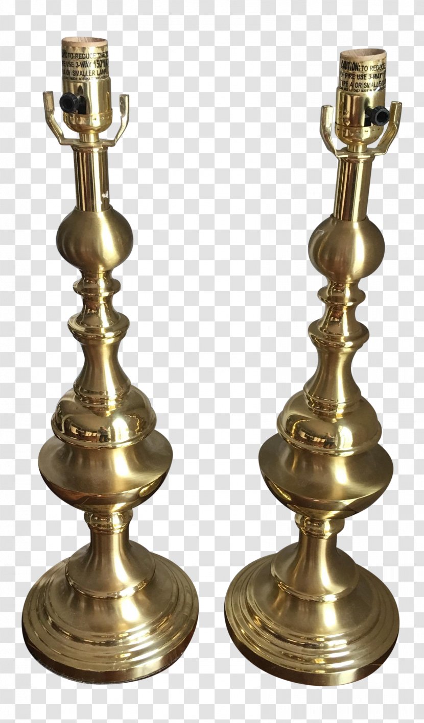 01504 Antique - Hardware - Golden Table Lamp Transparent PNG