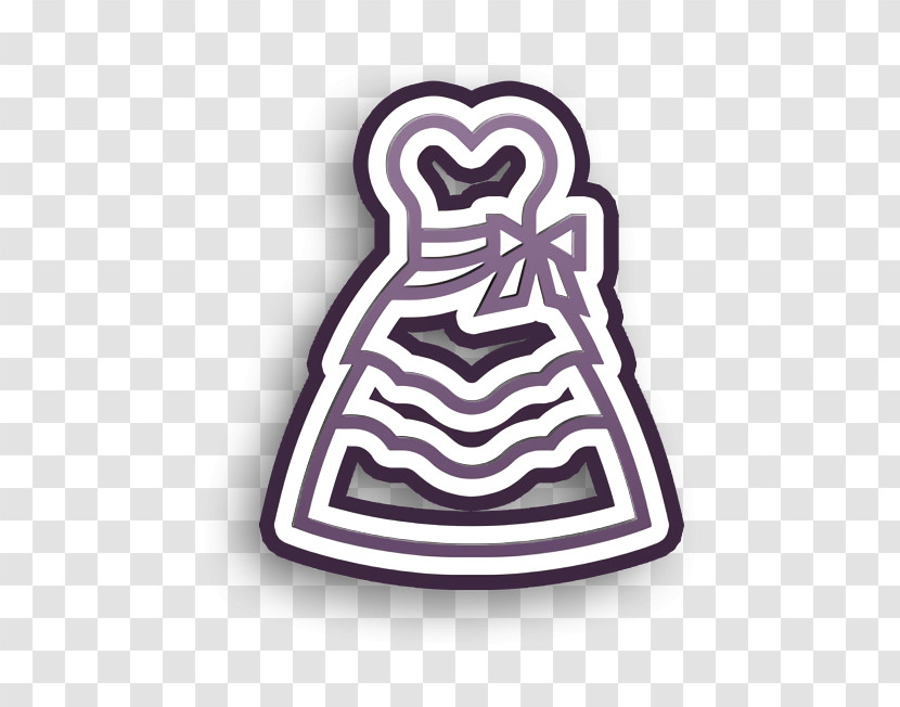 Wedding Icon Dress Icon Bride Dress Icon Transparent PNG