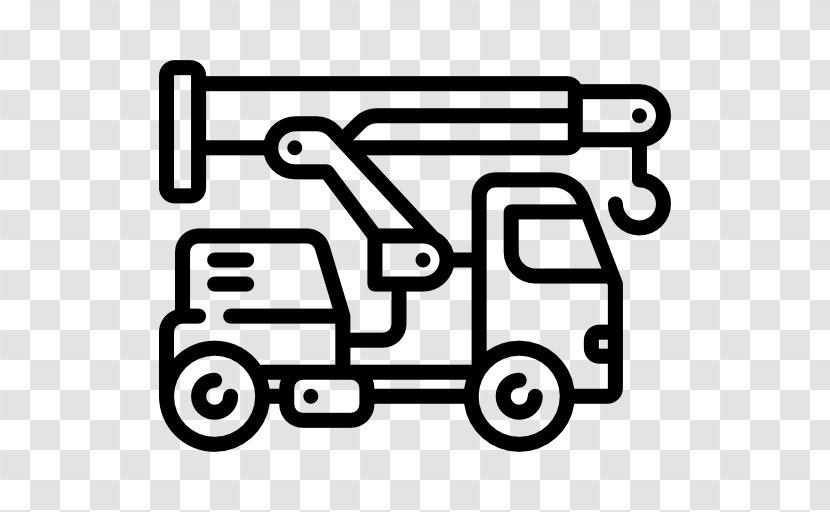 Car Dump Truck Mobile Crane - Logo Transparent PNG