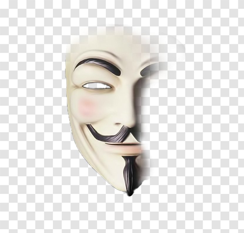 Anonymous Mask Image Photograph Desktop Wallpaper - Eyelash Transparent PNG