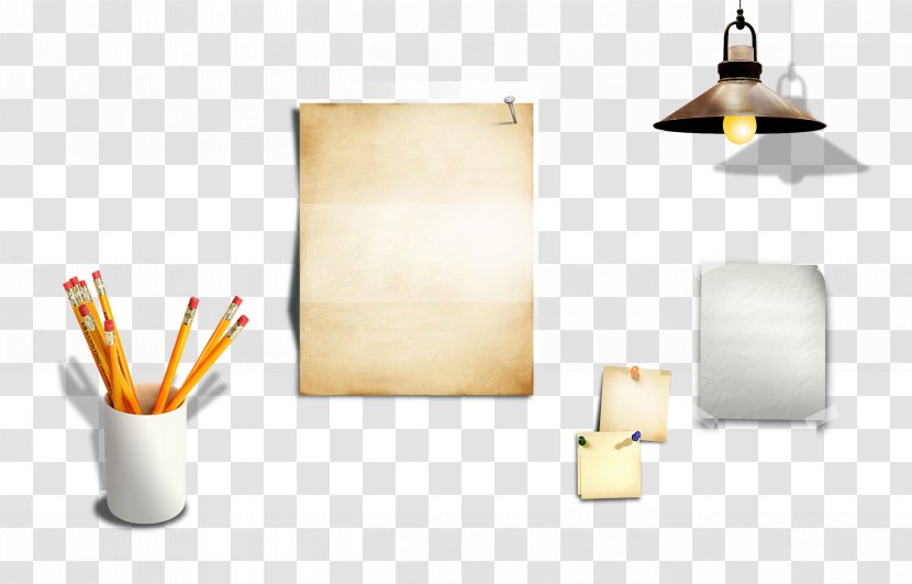 Paper Post-it Note Notebook Sticker - Table Transparent PNG