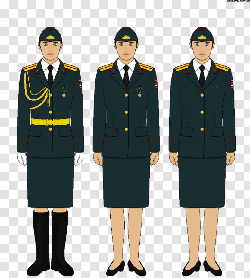 Dress Uniform Police Army Service Full Transparent PNG