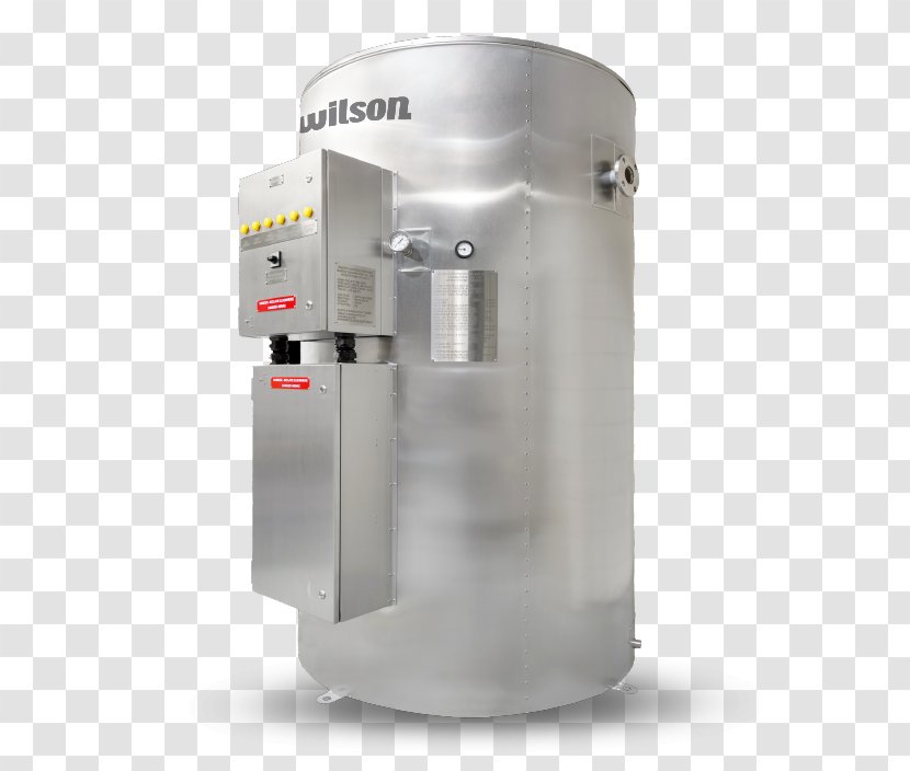 Water Heating Hot Storage Tank - Steel Transparent PNG