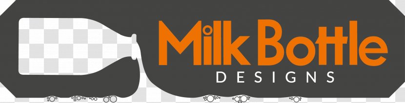 Milk Bottle Logo Graphic Design - Web Transparent PNG