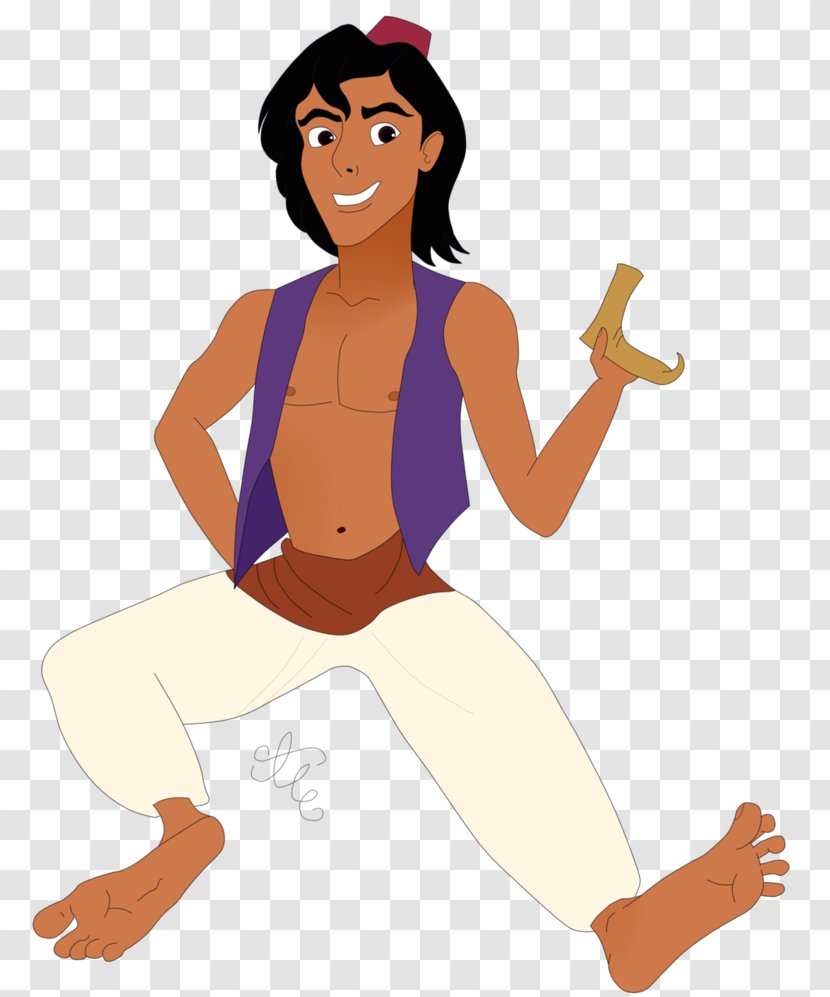 Aladdin Princess Jasmine Thumb Genie Foot - Watercolor Transparent PNG