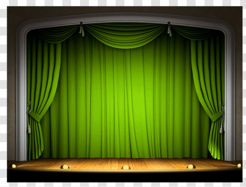 Theater Drapes And Stage Curtains Theatre - Stock Photography Transparent PNG