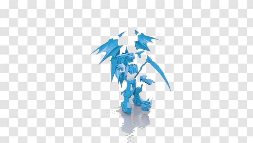 Death Sickle Blue - Information - Robot Transparent PNG