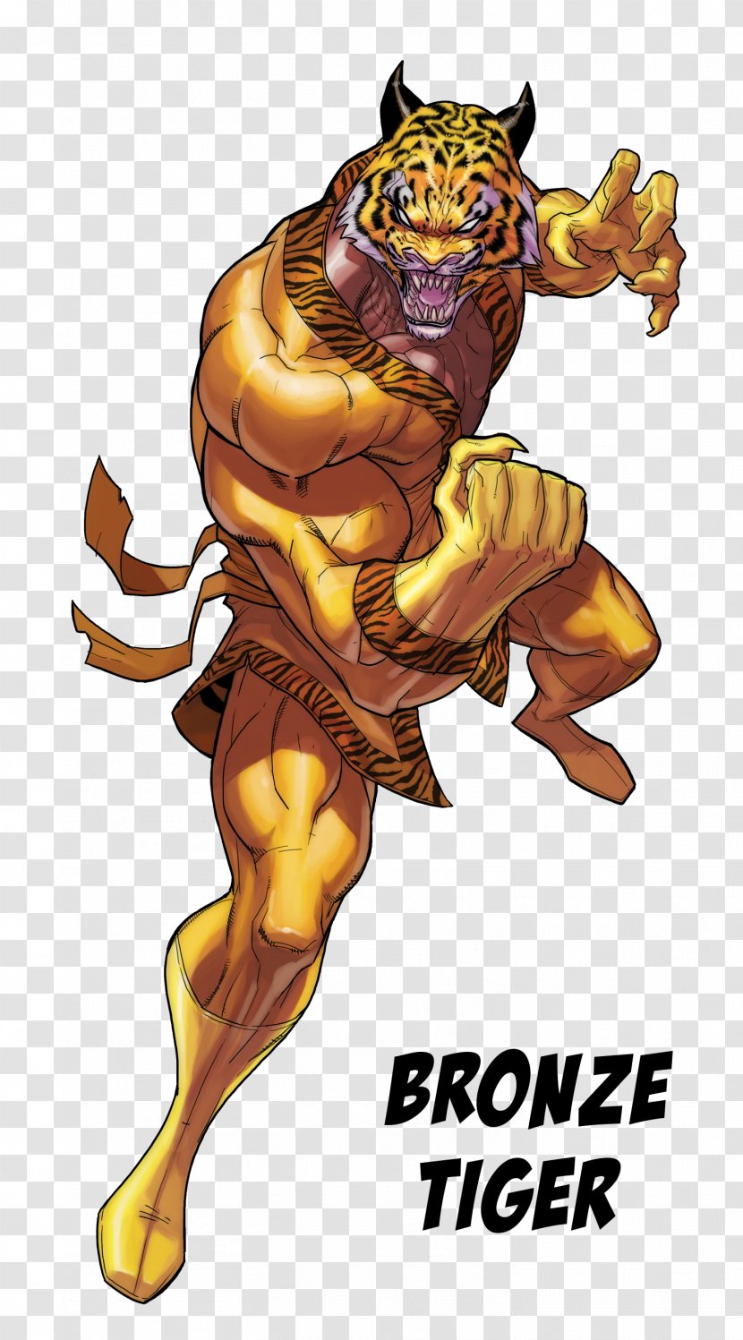 Bronze Tiger Batman Black Panther Comics - Cartoon Transparent PNG