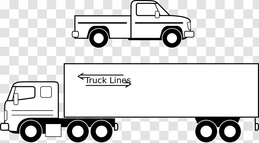 Pickup Truck Peterbilt Semi-trailer Clip Art - Tank Transparent PNG