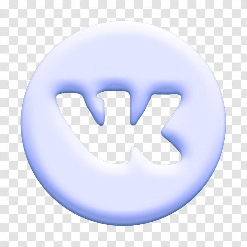 Circled Icon Media Network - Logo - Emblem Electric Blue Transparent PNG