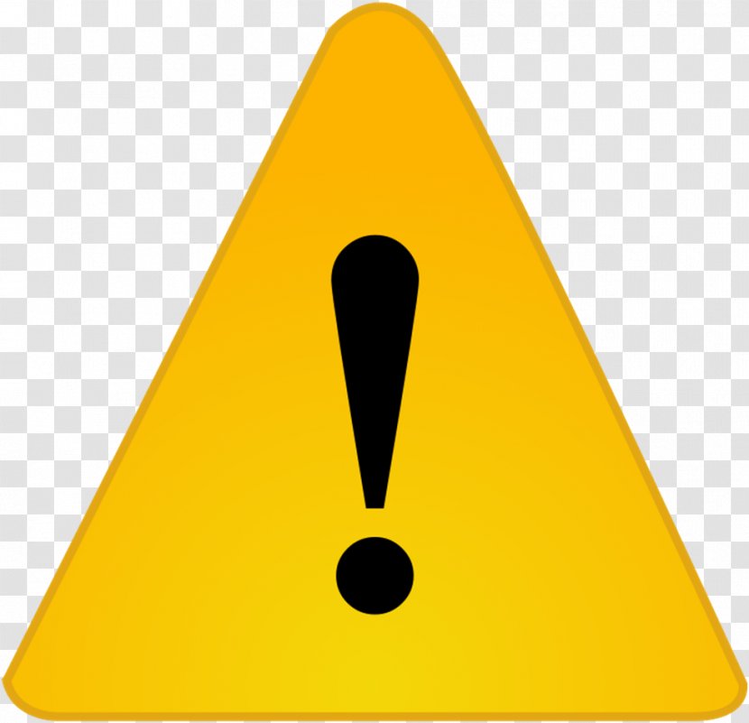 Warning Sign Clip Art - Cone - Attention Transparent PNG
