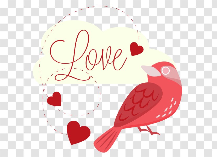 Lovebird Euclidean Vector - Flower - Pink Romantic Love Birds Transparent PNG